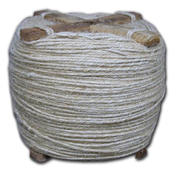 T.W. Evans Cordage Co. 3/16. Dia x 5700 ft. 3-Ply 360 Sisal Twine Single End Reel 36-303 - main